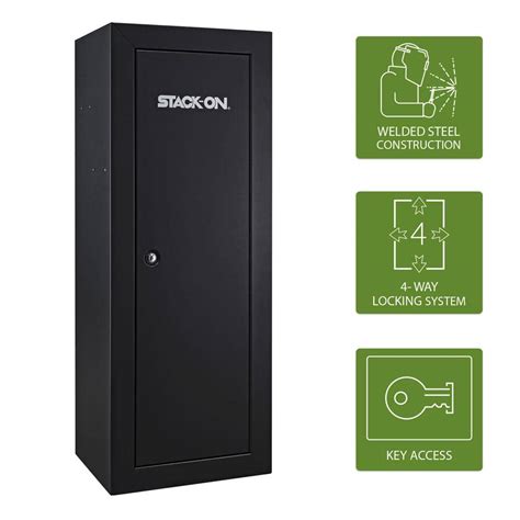 stack-on 14-gun steel security cabinet review|used stack on gun cabinet.